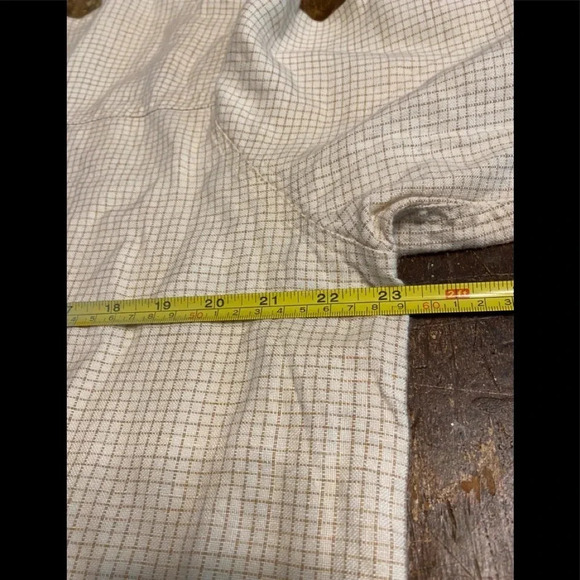 Unbranded Cotton Linen Blend Checked Pattern Dress - Picture 6 of 8